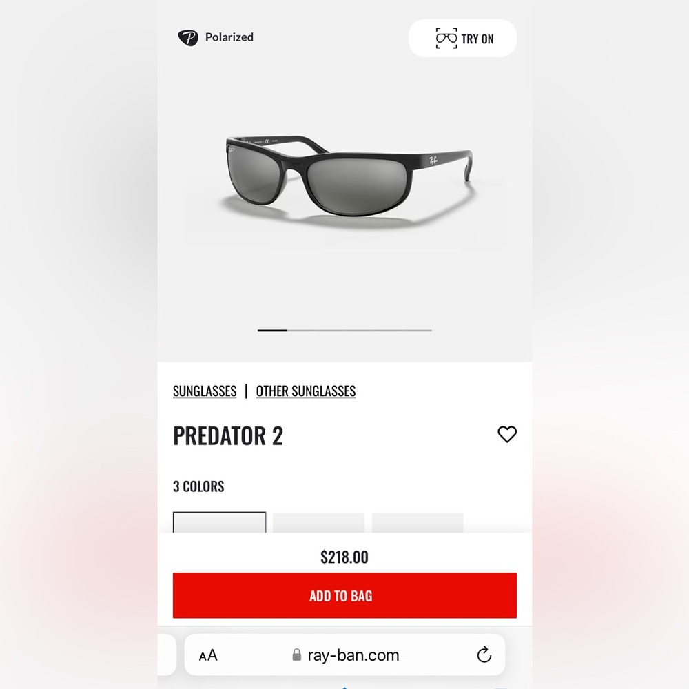 Ray-Ban - Predator 2 - Polarized Sunglasses